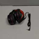 RORSOU R10 Over-Ear Headphones with Microphone, Lightweight Folding Stereo Bass Headset with 1.5M No-Tangle Cord, Portable Wired Headphones for Smartphone Tablet Computer MP3 / 4 (Black)