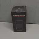 Portable Outdoor Table Lamp, Cordless Dimmable Touch Table Light, Rechargeable Battery Operated Small Lamp with 3 Colors and Brightness Control for Bedroom/Patio/Camping/Bar/Coffee Shop (Grey)