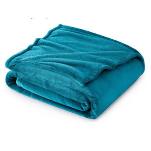 Bedsure GentleSoft Fleece Throw Blanket Teal - 300GSM Blankets for Couch, Sofa, Bed, Soft Lightweight Plush Cozy Throws for Toddlers, 50x60 inches