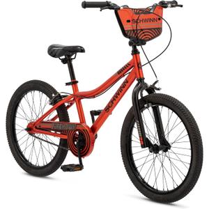 Schwinn Firehawk Bike, 20 Inch Bike for Kids Ages 7-13, SmartStart Ergonomic Design for Kids, Adjustable Seat Grows with Your Child, Rear Coaster Brake & Front & Rear Caliper Brake, for Girls & Boys