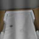 Claire 20 Rectangle Ceramic Vessel Sink, Matte White