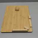 JFNoraiva One-Handed Cutting Board, Adaptive Cutting Board with Peeler, Bread Stops & Steel Spikes, Ideal Gift for Disabled &Stroke Patients & Handicapped People, Handicap Kitchen Chopping Boards