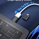 Syntech USB C to USB Adapter Pack of 2 USB C Male to USB3 Female Adapter Compatible with iPhone 17 Pro Max MacBook Pro Air 2024 iMac iPad Mini Pro, Other Type C or Thunderbolt 4/3 Devices, Space Black