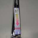 Tension Curtain Rod 28-48 inch Small Tension Rods Black Adjustable Spring Tension Curtain Rods 2PCS Mini Curtain Rod Short for Cupboard Closet Rod Kitchen Drawers No Drill Cupboard Cabinets