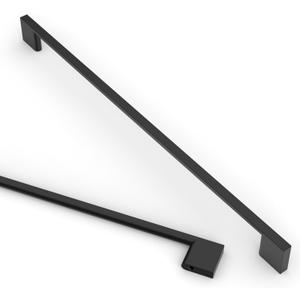 Asidrama 6 Pack 12.6 Inch(320mm) Matte Black Kitchen Cabinet Handles, Cabinet Pulls Kitchen Cabinet Hardware for Cupboard Drawer Pulls