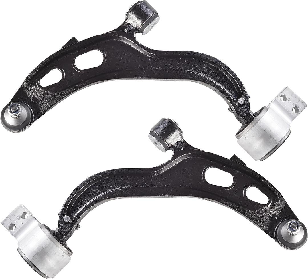 [2pcs] Front Lower Control Arm Compatible With 2013-2016 Lincoln MKS 2013-2018 Ford Taurus Limited FWD K622916 K622917