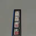 COMMUTER [4 Pack] for Apple Watch 9/8/7 Screen Protector 45mm, Hard PC Ultra-Thin Protective Face Cover Built-in Tempered Glass Film for Apple Watch 9/8/7 45mm, Black/Clear/Blue/Green