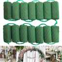 Lyellfe 14 Pieces Floral Foam Garland, 10 Ft Arch Door Flower Sponge Blocks Kit, Absorption Flower Holder for Wet Dry Fresh Flowers, Arrangement, Centerpiece,Wedding Decor