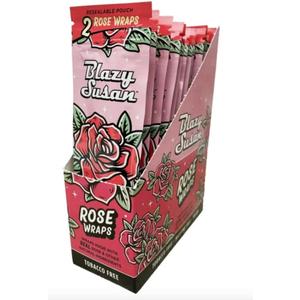 Blazy Susan Rose Wraps 25pk - 2 Per Pack, Pink