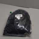 1010ft Black Tulle Backdrop Curtain with Lights String for Parites, Sheer Photo Backdrop Curtains for Wedding Party Photography Background (10ftx10ft)