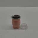 Beruth Bombilla Yerba Mate Gourd, 8oz Stainless Steel Tea Cup Coffee Mug Heat Insulation Anti Scalding （Peachy Pink）