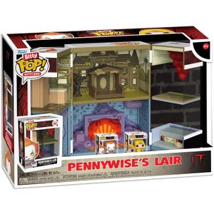 Funko Bitty Pop! Bitty Boxes: IT - Funhouse Playset with 2 0.9 Inch (2.2 Cm) Tiny Mini Figures - Collectable Display Case with Interior Scene and Storage - Gift Idea - Official Merchandise