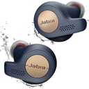 Jabra Elite Active 65t Alexa Enabled True Wireless Sports Earbuds with Charging Case Copper Blue