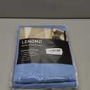 LEMOMO Sky Blue Thermal Blackout Curtains/52 x 84 Inch/Set of 2 Panels Room Darkening Curtains