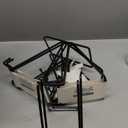 8 Inch Large Plate Stands for Display - Metal Square Wire Plate Holder Display Stand + Picture Stand for Book, Platter, Plaque, Photo Easel (2 Pack)