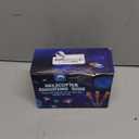 25 Sets LED Flying Set, 25 Slingshot+25 Glow Helicopter-50 Pcs, Flying Toy Outdoor Toys Glow in The Dark Party Supplies Party Favors for Kids 8-12,4-8