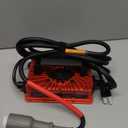 15 AMP 48 Volt Golf Carts Battery Charger for Club Car 3-Pin Round Plug,for Lead Acid Battery