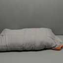 yescool Weighted Blanket for Adults (20 lbs, 60 x 80, Orange) Cooling Heavy Blanket for Sleeping Perfect for 190-210 lbs, Queen Size Breathable Blanket with Premium Glass Bead, Machine Washable