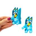 Bluey Hair Accessories Set - Bundle with Hair Ties, Claw Clip, Brush, Barrettes, Stickers, and More | Bluey Accessories for Girls, Kids