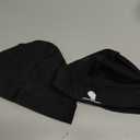 Royalty Headwear Silky Wave Cap for 360, 540 & 720 Waves, Soft Breathable Durag Skull Cap Beanie for Men (Black Royalty Cap Bundle, One Size)