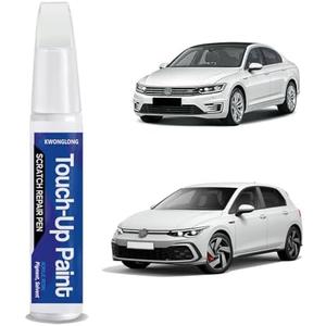 Pure White LC9A/0Q Touch Up Paint For Volkswagen Passat/Tiguan/Atlas, 2-in-1 Chips and Nicks Scratch Repair Pen
