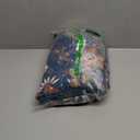 Fall Throw Blanket for Couch, Blue Boho Decorative Throw Blanket, 100% Cotton Muslin Breathable Woven Farmhouse Blankets Quilt, 60"x80" Reversible Lightweight Blankets Bohemian Throw Quilt