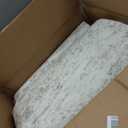 Soalmost Area Rug 10x12 Vintage Washable Living Room Large Carpet Non Slip Bedroom Indoor Office Dining Room Low Pile Thin Rug Beige
