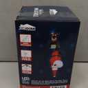 Joiedomi Hanging Christmas Inflatables Decoration, Christmas Inflatable Reindeer and Climbing Santa, Blow Up Santa with Build-in LED for Xmas Party Indoor, Outdoor, Yard, Garden, Lawn Decor