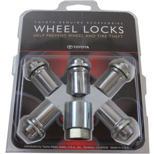 Toyota Genuine Accessories 00276-42960 Wheel Lock,Silver