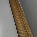 LazBlinds Cordless Bamboo Roman Shades, 34.5x64, Highfield Teak