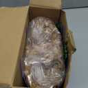 Bonviee 4-Pack 15-Inch Plastic Moss Poles for Monstera & Climbing Plants - Stackable to 60 Inches, Includes Sphagnum Moss & Garden Ties for Indoor Plant Support