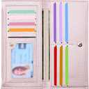 Tipmile Slim Wallet for Women, RFID Blocking Credit Card Holder, Ladies Bifold Wallet with Zipper, Dusty Pink
