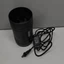 4 Inch Inline Duct Fan with Speed Controller, Upgraded Inline Fans High-Efficiency Exhaust Duct Fan, Low Noise HVAC Ventilation in Basement Bathroom Workshop Attic Grow Tent (Black)