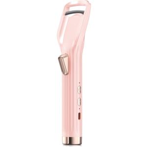 Heated Eyelash Curler Premium PRO - Fast Heat up in 8s - 24 Hours Long Lasting - Rechargeable Electric Eyelash Curler with Type-C, 2 Heat Modes, Anti-Burn Eyelid, Pink-F