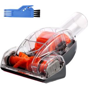 Upgraded Vacuum Pet Hair Power Brush Tool Attachment Compatible With Shark HV301 HV302 HV320 HV322 NV750 NV752 NV650 NV680 NV800 NV150 NV341 ZU560 ZU561 ZU60 ZU503AMZ Vacuum Replacement Parts Orange