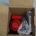 Amazon Basics Hydraulic Welded Bottle and Car Jack, 4.4 Short Ton/ 4 Metric Ton/ 4 Tonne / 4000 kg Capacity, Slow Release, Red