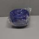 Lallisa 100 Pcs 12oz Blue Disposable Bowls Dessert Cups Ice Cream Snack Salad Soup Food Serving Bowls for Hanukkah 4th of July Independence Day Party Favor Picnic