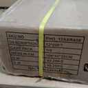 GarveeLife 10x20 ft Portable Garage, Car Port with 200 g PE Tarp Cover, with Front & Rear Roll-Up Doors and 4 Windows, for Temporary Paint Booth, Boats&Pickups Shed, and Event Shelter, White