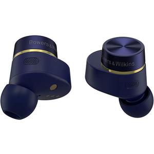 Bowers & Wilkins Pi7 S2 True Wireless Noise Cancelling Headphones Active Noise Cancellation, Qualcomm aptX, Bluetooth, Crystal-Clear Calls, Wireless and 15-Minute Charging, Midnight Blue