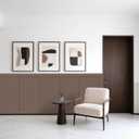 Art3d Premade Board and Batten Paintable Wainscoting Kit, MDF Accent Wall Panel for Kitchen Bedroom Living Room Home Decor Covers 94.5 x 54 in. Molding Trim Slat with Edge Strip