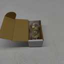 QCAA Solid Brass Storm Door Latch, Polished Brass, Made in Taiwan, 1 Pack