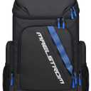 Maelstrom Backpack Cooler,36 Can Cooler Backpack,Soft Cooler Bag Insulated Leakproof,Lightweight Ice Chest Backpack,Travel Cooler Lunch Backpack for Camping,Hiking,Beach,Black