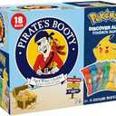 Pirate's Booty Pokémon Multipack, Aged White Cheddar Cheese Puffs, Gluten-Free, Kids Snacks, 0.5oz (18ct), Best Before Date 01/26/2026 