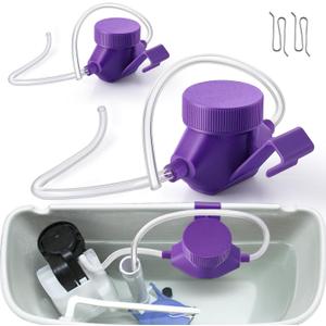 Meonum 2 Pack Toilet Cleaner System, Automatic Toilet Cleaner, Self Cleaning Bathroom Water Tank System for Automatic Remove Stains Mark Odors from Water Tank Septic, Upgraded Version