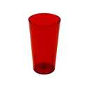 G.E.T. 6632-1-R-EC Heavy-Duty Plastic Restaurant Tumblers, 32 Ounce, Red (Set of 4)
