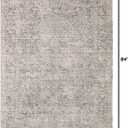 Loloi Amber Lewis Alie Collection ALE-01 Stone/Mist 5'-3'' x 7'-9'', .13'' Pile Height, Area Rug