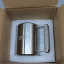 Coffee Mug 22LB,400ML,Dumbbell 10KG,Stainless Steel Cups,Overweight Dumbbell Fitness Sports Water Cup,Gym Workout Coffee Enthusiast Gift,Prank Gift (22LB - 400ML)