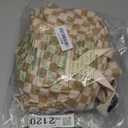 Bluboon School Backpack for Teen Girls Bookbags Elementary High School Corduroy Laptop Bags Women Travel Daypacks (15.6-Inch, Corduroy Brown White)