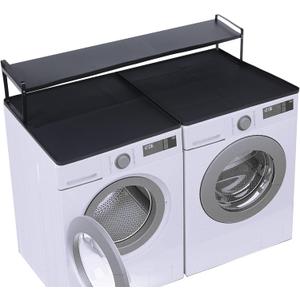 BALAPET Washer and Dryer Countertop with Non-Slip and Laundry Room Shelf Mat Universal Front Load Washer and Dryer Countertop Kit with Storage Space for Laundry Room Organization(27.6x8.6x7in)