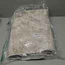 Beige Brown 2'6''x8' Bathroom Runner Rug, Washable Non-Slip 8ft Long Hallway Runner Rug for Entryway, Kitchen, Abstract Modern Home Dcor